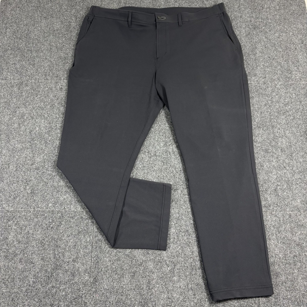 Public Rec Gamechanger Pants Mens Size Fits 40x29 Black Straight Fit Performance